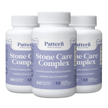 Pattern Wellness Stone Care Complex – Supports Healthy Kidney & Urinary Function – with Chanca Piedra, Chamomile Extract & Boron – 3rd Party Lab Tested – Vegan, Non-GMO - 60 Capsules - PrimeBioHealth - canada supplements