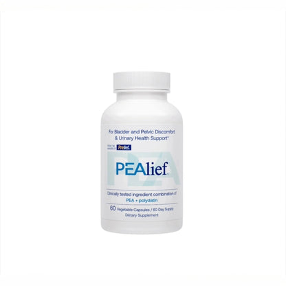 PEAlief Pea + Polydatin – New Bladder & Urinary Comfort Support with Clinically Tested Ingredient Combination — One Pill Per Day, 60 Day Supply - PrimeBioHealth - canada supplements