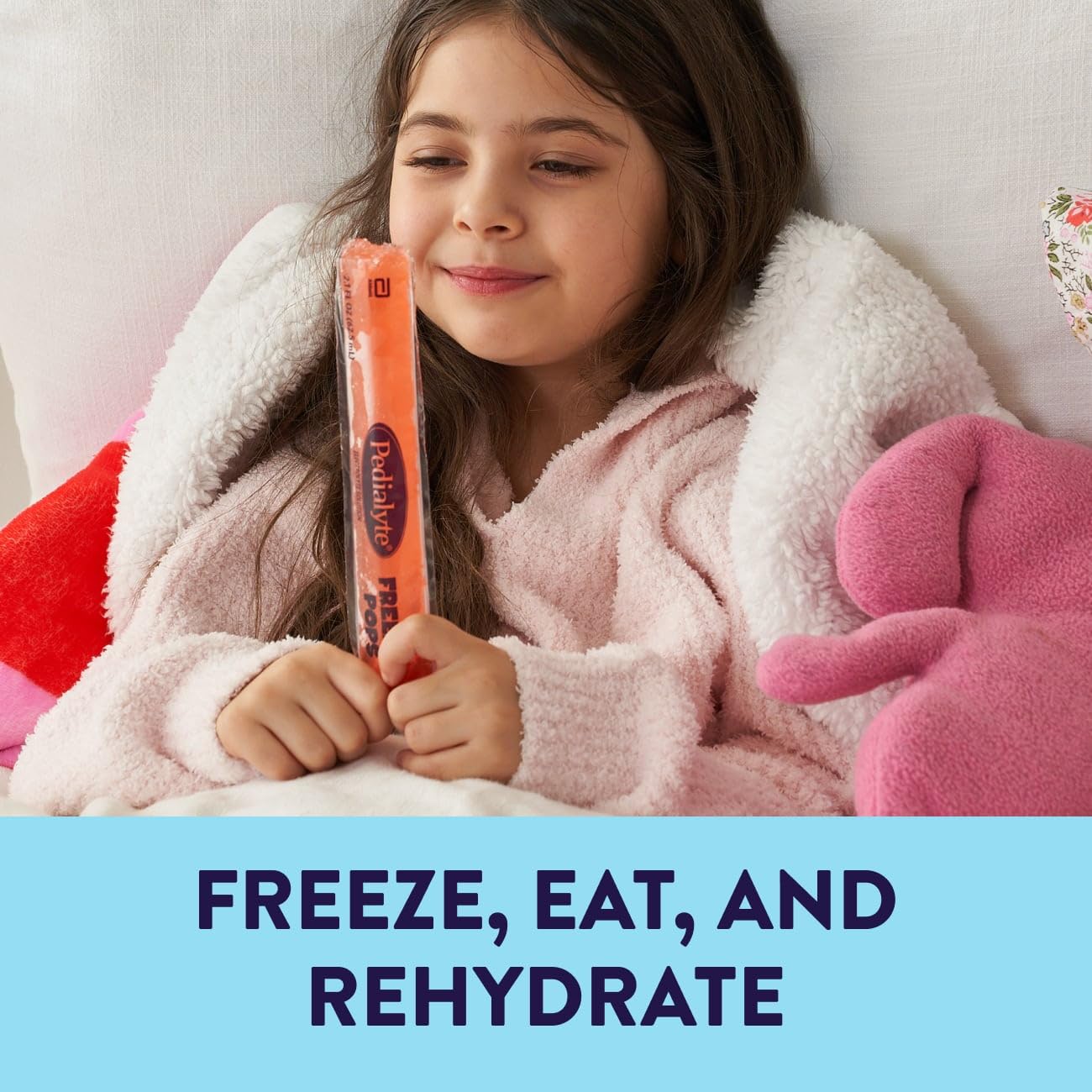 Pedialyte Electrolyte Solution Freezer Pops, Hydration Variety Pack— Grape, Blue Raspberry, Cherry, Orange, Pack of 64 - PrimeBioHealth - canada supplements