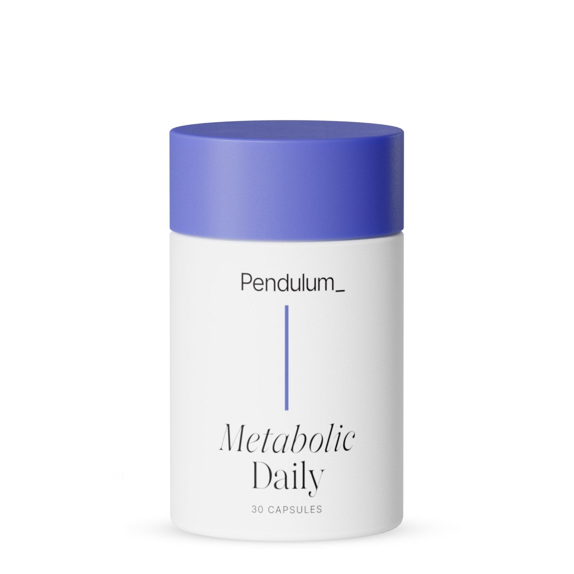 Pendulum Metabolic Daily - Multi-Strain Probiotic with Akkermansia muciniphila to Support Metabolism and Sustain Energy Levels - PrimeBioHealth - canada supplements