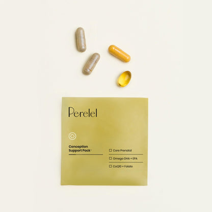 Perelel Conception Support Pack, Prenatal Multivitamin with DHA Omega 3, COQ10 & Folate, Supports Fertility Wellness for Women - PrimeBioHealth - canada supplements