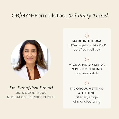 Perelel Conception Support Pack, Prenatal Multivitamin with DHA Omega 3, COQ10 & Folate, Supports Fertility Wellness for Women - PrimeBioHealth - canada supplements