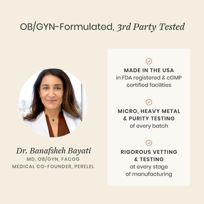 Perelel Mom Multi Support Pack, Postnatal Vitamins for Women with Omega 3 Dha, Iron, Collagen, & Vitamin B12 to Support Postpartum Health - PrimeBioHealth - canada supplements