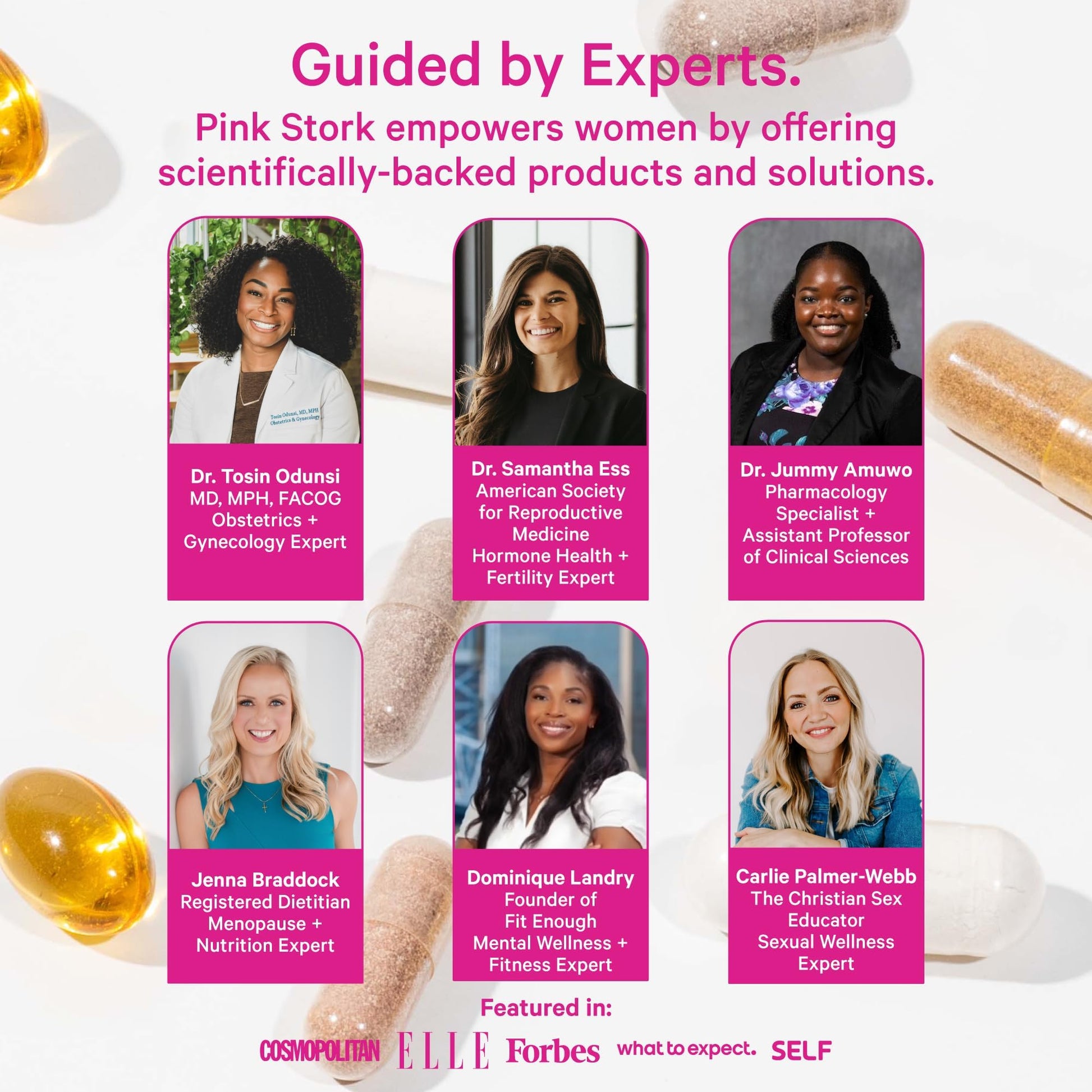 Pink Stork Total Postnatal Vitamins for Women | Vegan DHA, Iron, Folate, B12 | Postpartum Recovery Essentials | Lactation Support for Breastfeeding Moms - PrimeBioHealth - canada supplements
