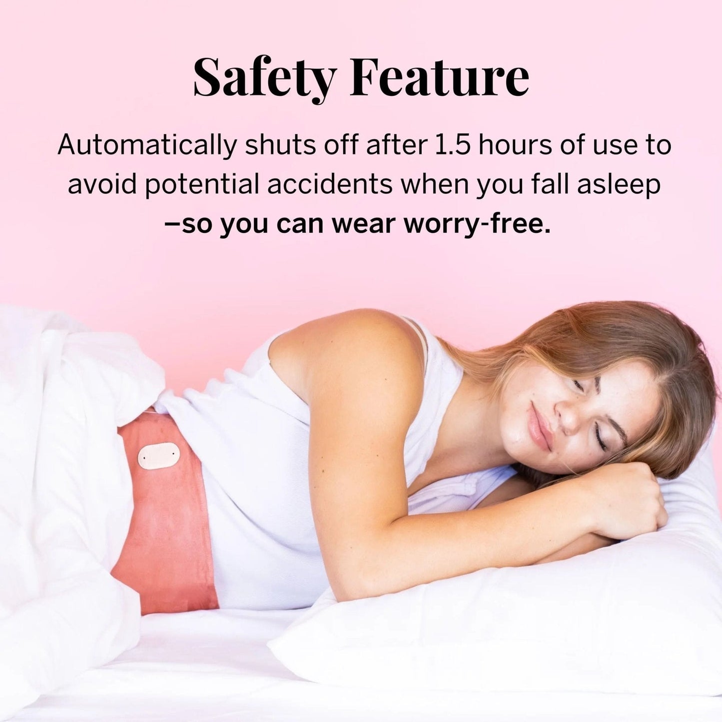 Pixie Period Heating Pad for Cramps - Thinnest Wearable Heating Pad for Feminine Care - Unnoticeable Under Clothes - Best Portable Pain Relief Heat Belt On The Market - Hours of Menstrual Pain Relief - PrimeBioHealth - canada supplements