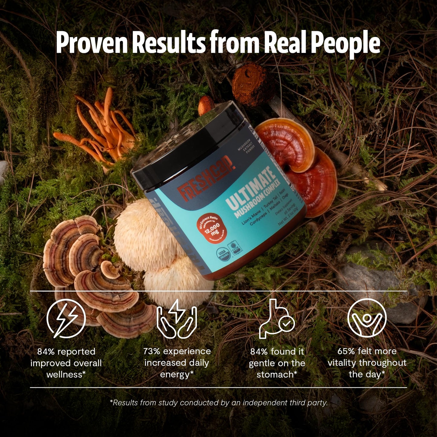 Premium Organic Mushroom Coffee – 12:1 Fruiting Body Extract – 29% Beta-Glucans – Smooth Tasting, 3rd-Party Tested for Clean Energy, No Jitters, Focus, Immune Support (15 Servings) - PrimeBioHealth - canada supplements
