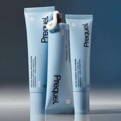 Prequel Skin AM/PM Modern Moisturizer – Hydrating Face Cream with Peptides, Ceramides - PrimeBioHealth - canada supplements