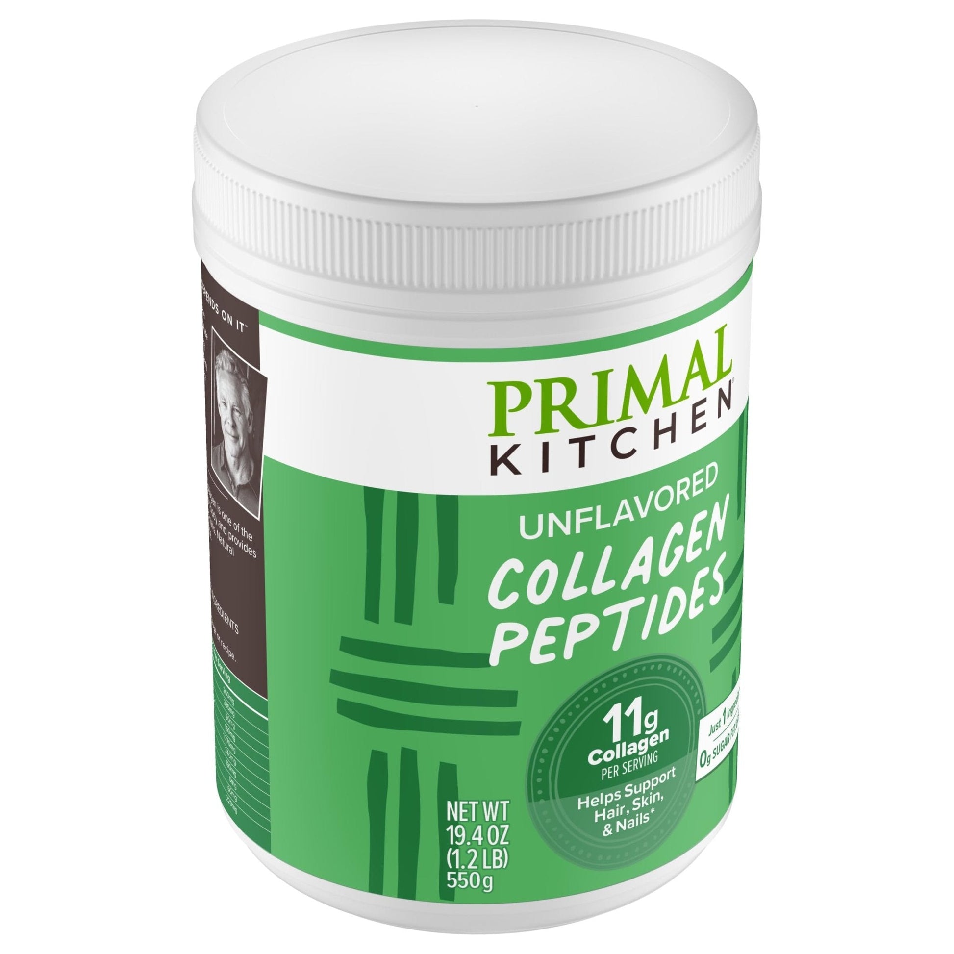 Primal Kitchen Collagen Peptides, Unflavored Collagen Powder, 1.2 Pounds - PrimeBioHealth - canada supplements