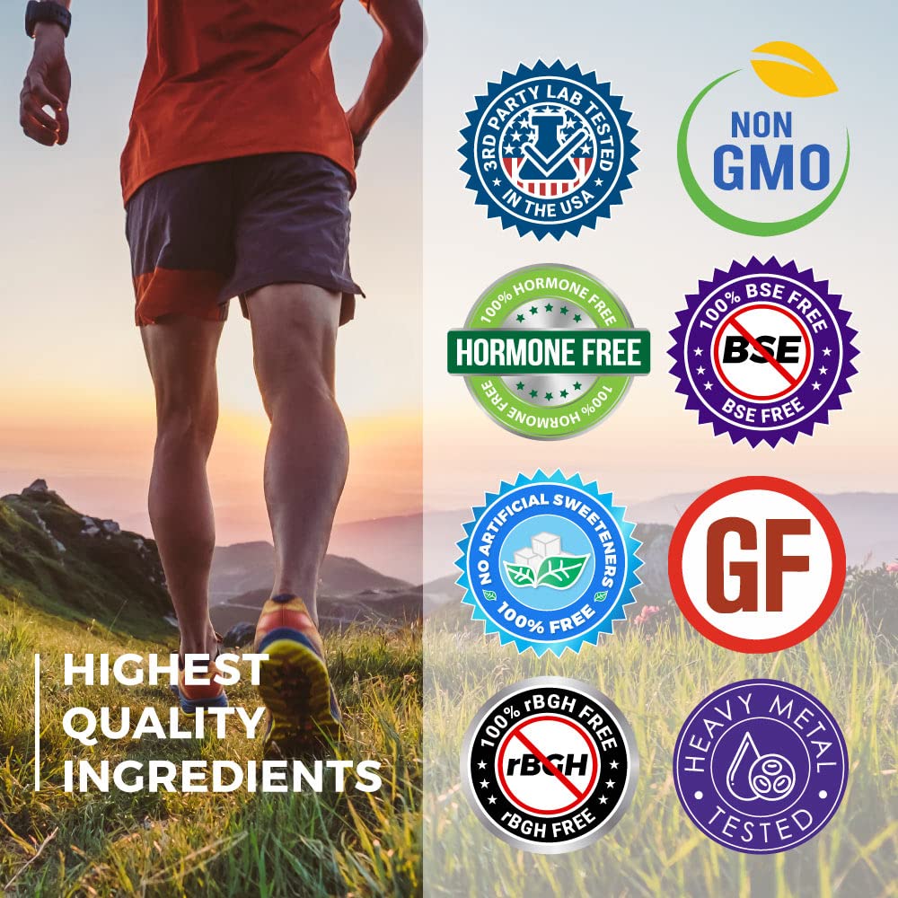 ProHealth Longevity Collagen Complete Powder - for People Over 40. 20g Multi Collagen. Hyaluronic Acid. for Joints, Bones, Hair, Skin, Muscles, Gut - 30 Servings - PrimeBioHealth - canada supplements