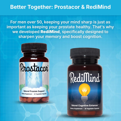 Prostacor - Natural Prostate Support Supplement - Non-GMO, Vegan, Gluten-Free - PrimeBioHealth - canada supplements