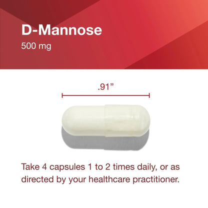 Protocol for Life Balance D-Mannose - 500mg - Bladder Cleanse - Support Healthy Urinary Tract* - For Men & Women - Kosher & Non-GMO - 90 Veg Capsules - PrimeBioHealth - canada supplements