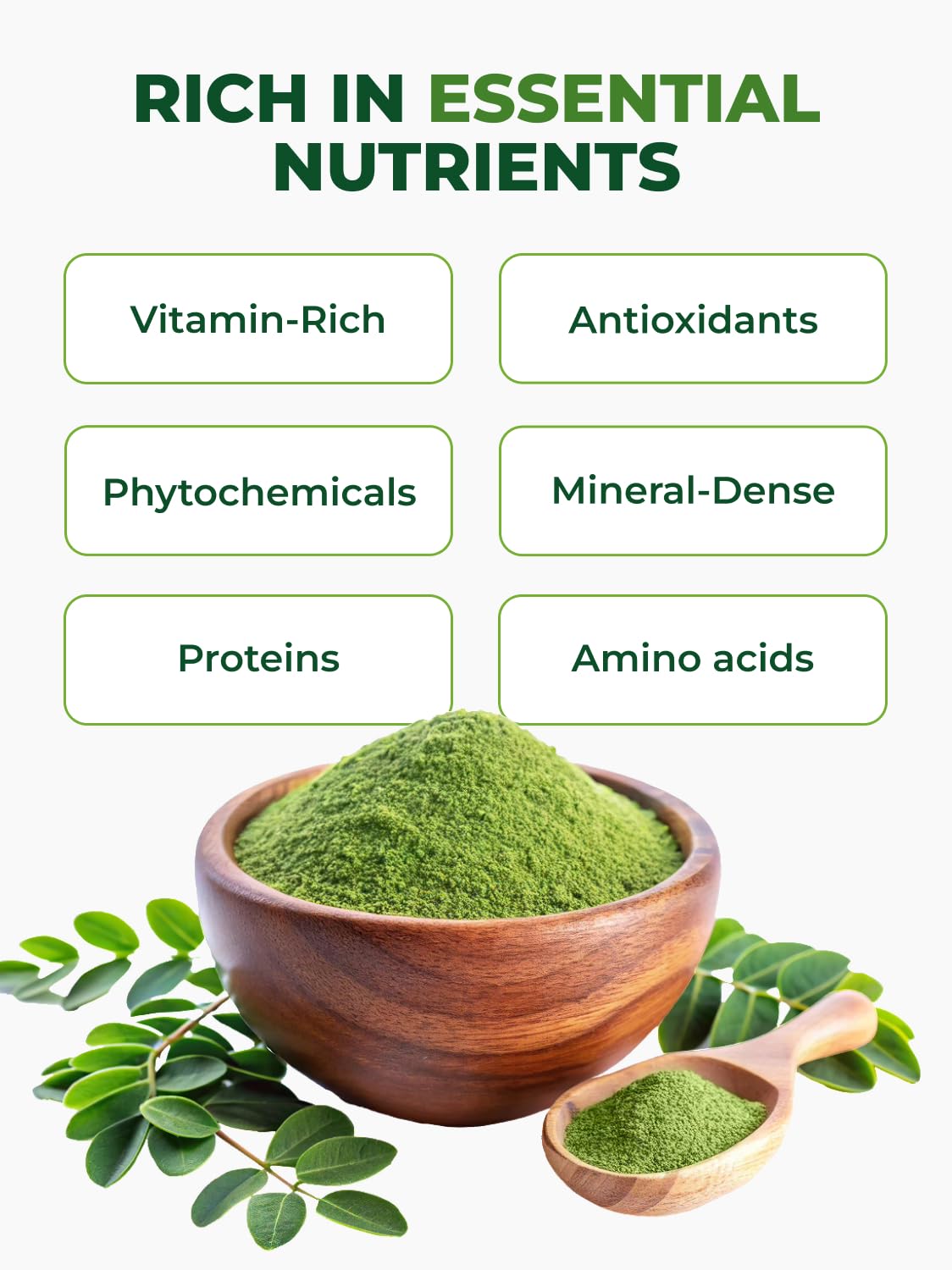 PURA VIDA MORINGA Organic Moringa Powder, Premium 100% Leaf Powder Single Origin - USDA Organic Moringa Oleifera Leaf - PrimeBioHealth - canada supplements