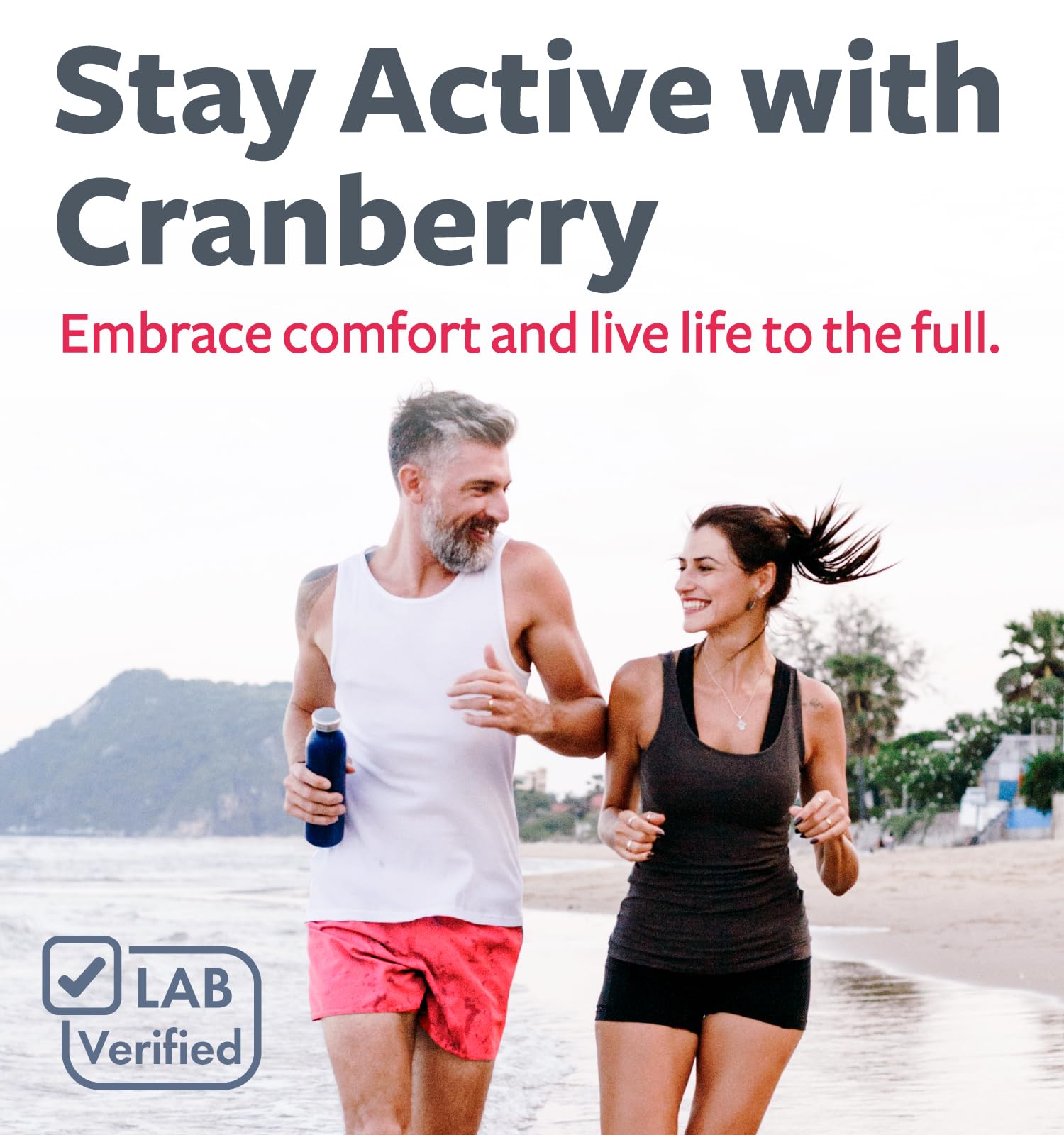 PURE CO USDA Organic Cranberry Concentrate Powder - Organic Cranberry Powder 500mg 50:1 Extract Per 1 Scoop Serving - Kidney Cleanse & Urinary Tract Support for Women - 100 Servings - PrimeBioHealth - canada supplements
