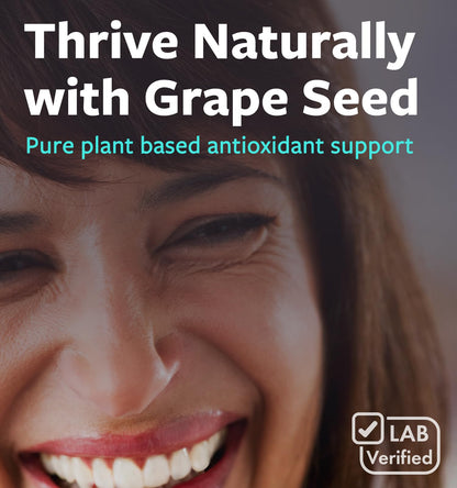 PURE CO USDA Organic Grape Seed Extract - High Potency 25:1 Grapeseed Supplement with 12,500mg Herbal Equivalent Strength - Antioxidant Support - Vegan & Non-GMO (4 Month Supply) - PrimeBioHealth - canada supplements