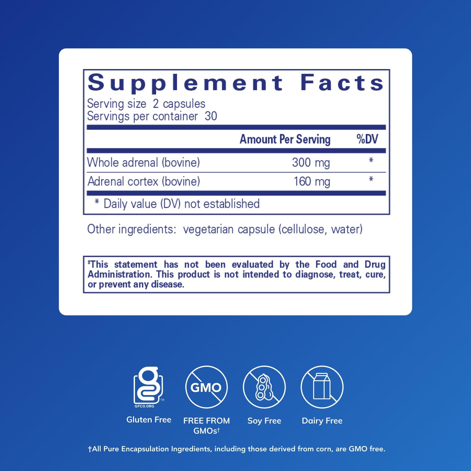 Pure Encapsulations Adrenal Cortex Supplement – Supplement to Support Cortisol Health, Energy Levels, Stress Moderation, and Gland Function - PrimeBioHealth - canada supplements