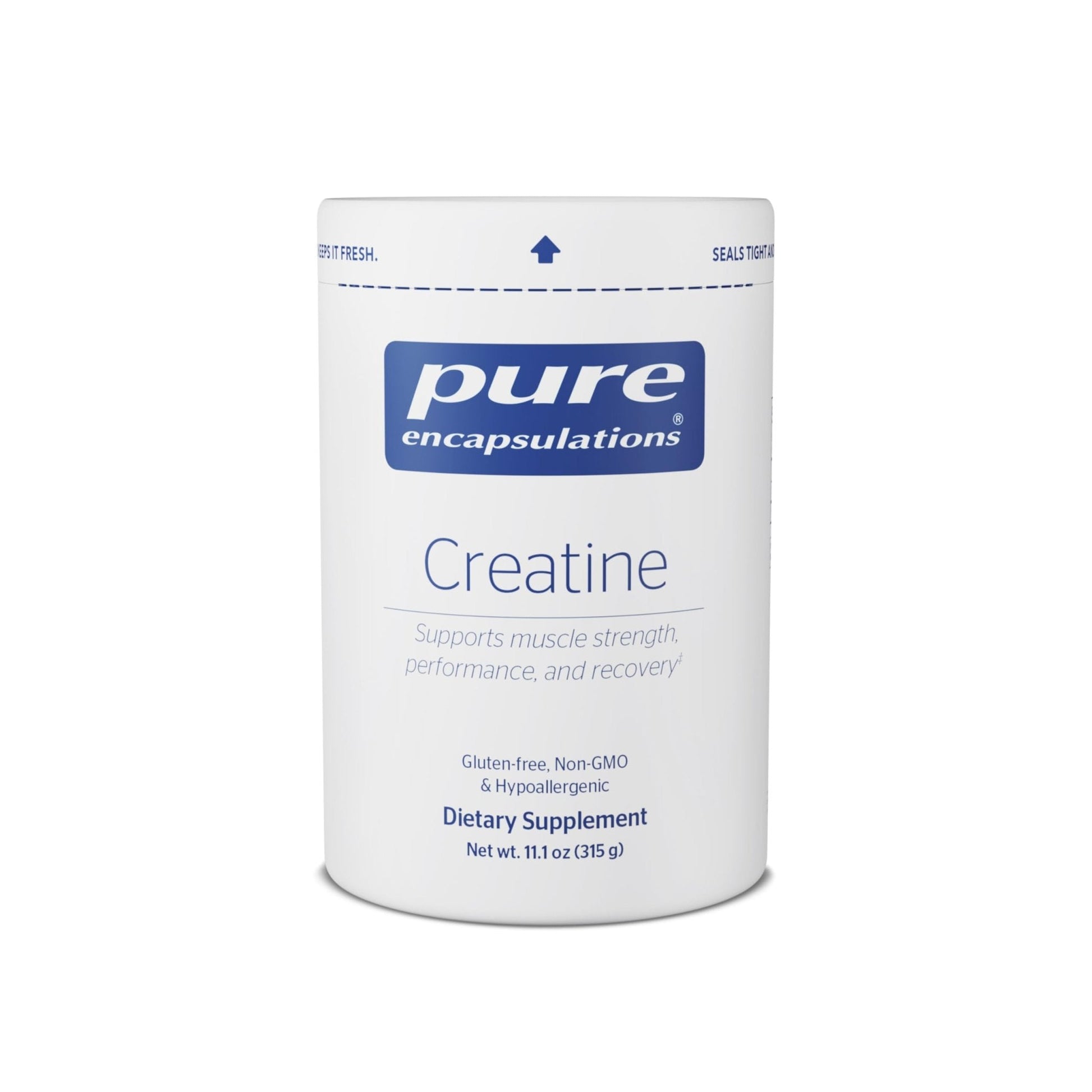 Pure Encapsulations Creatine - Creatine Supplement - Muscle Strength, Performance & Recovery - Pre-Workout Recovery Powder - Gluten-Free, Non-GMO - PrimeBioHealth - canada supplements
