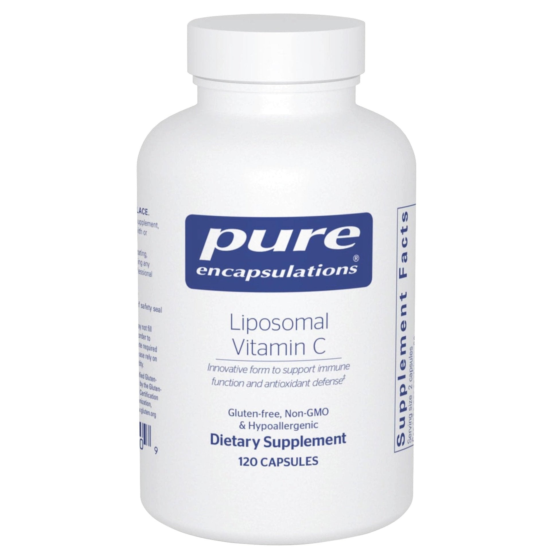 Pure Encapsulations Liposomal Vitamin C - Immune Support Supplement* - Antioxidant Nourishment - Daily Vitamin - PrimeBioHealth - canada supplements
