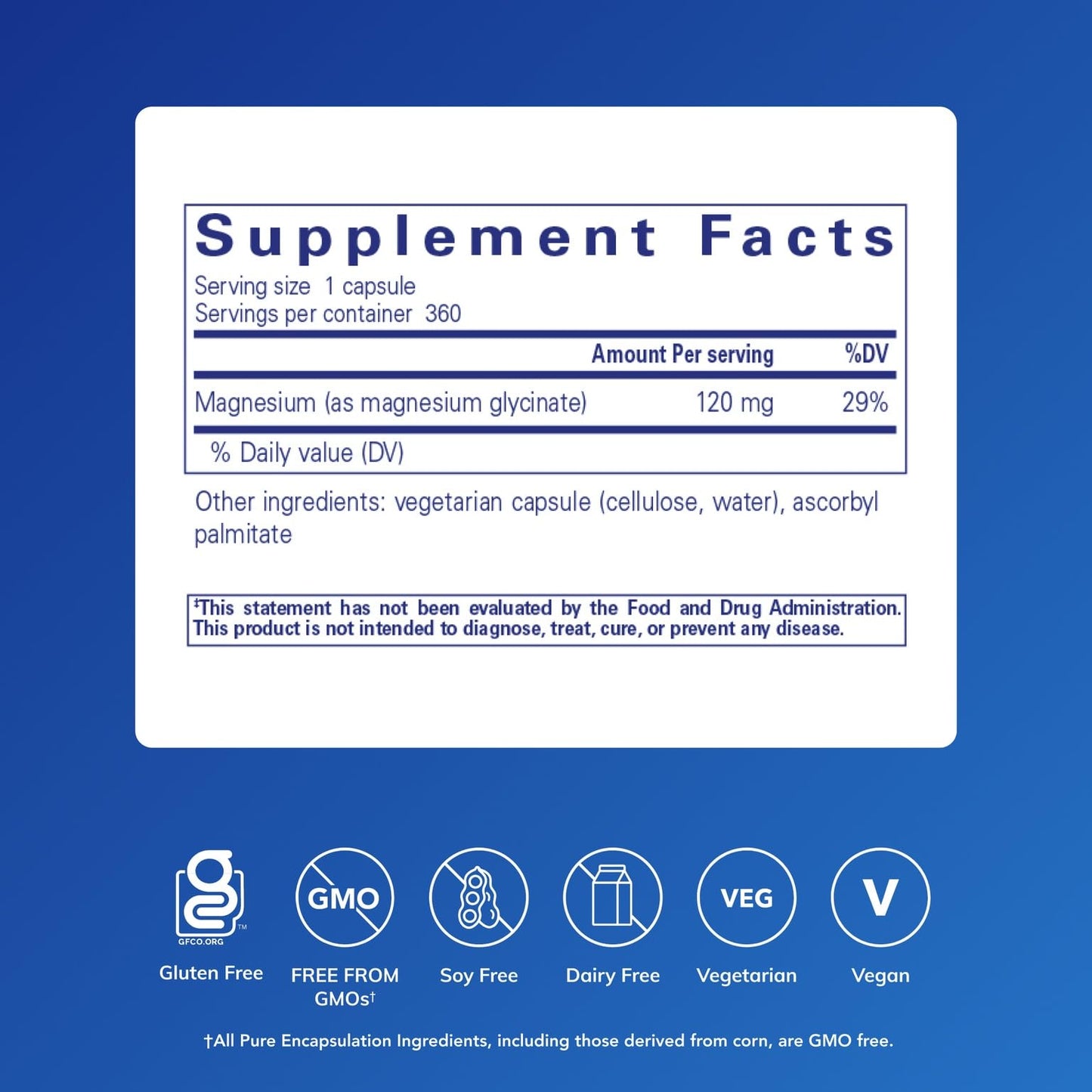 Pure Encapsulations Magnesium (Glycinate) - Supplement to Support Stress Relief, Sleep, Heart Health, Nerves, Muscles, and Metabolism - PrimeBioHealth - canada supplements