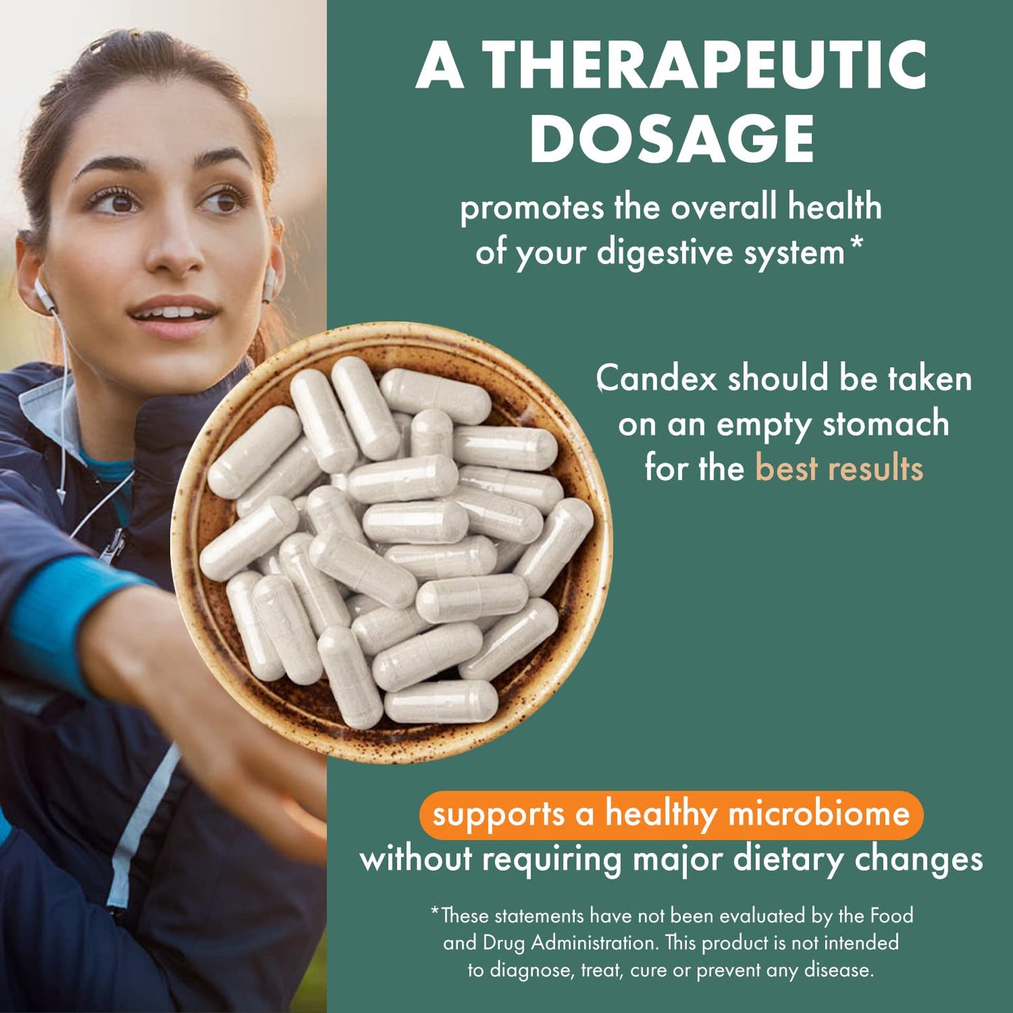 Pure Essence Candex Supplement - Yeast Overgrowth Supplement with Digestive Enzymes, Yeast Infection Probiotic Treatment for Men and Women - 120 Capsules - PrimeBioHealth - canada supplements