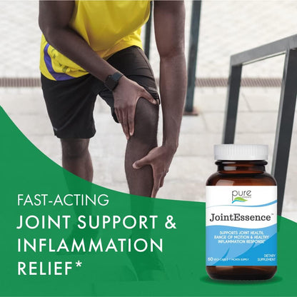 Pure Essence Labs JointEssence Supplement - Natural Joint Support for Men and Women - Non GMO - 60 Vegetarian Capsules - PrimeBioHealth - canada supplements