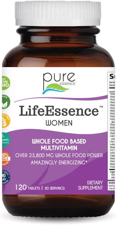 PURE ESSENCE LABS LifeEssence Women's Formula - World's Most Energetic Multiple - The Master Multiple - 120 Tablets - PrimeBioHealth - canada supplements