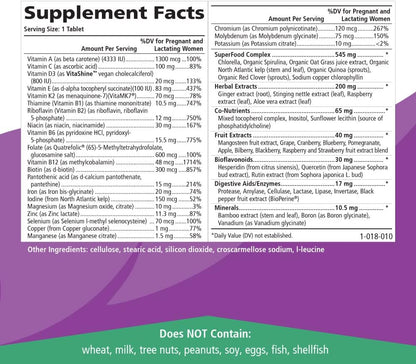 PURE ESSENCE LABS One n Only Prenatal Vitamins - A Once-per-Day Multivitamin Support with Iron, Natural Herbs, Superfoods and Folate - 30 Tablet - PrimeBioHealth - canada supplements