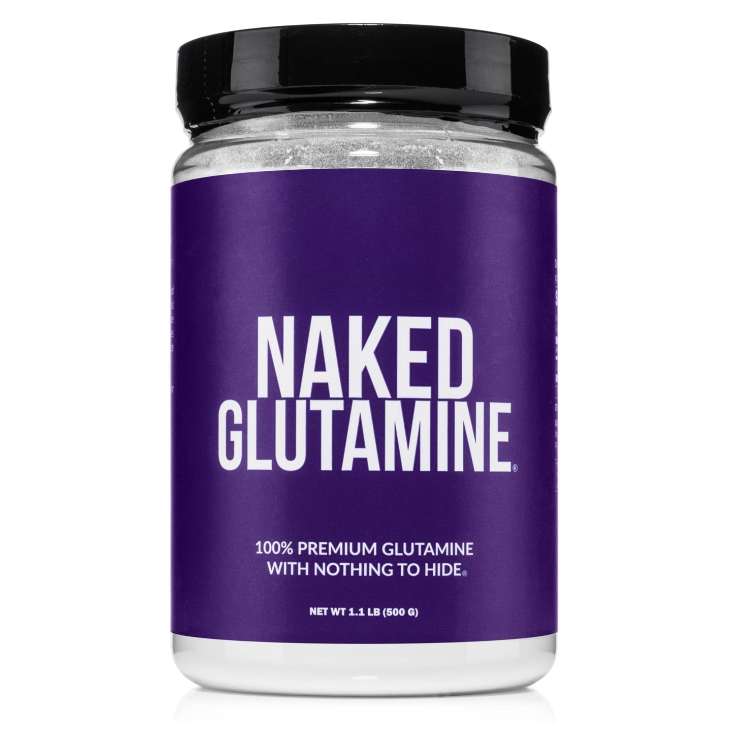 Pure L-Glutamine Made in The USA - 100 Servings - 500g, 1.1lb Bulk, Vegan, Non-GMO, Gluten and Soy Free. Minimize Muscle Breakdown & Improve Protein Synthesis. No Additives - PrimeBioHealth - canada supplements