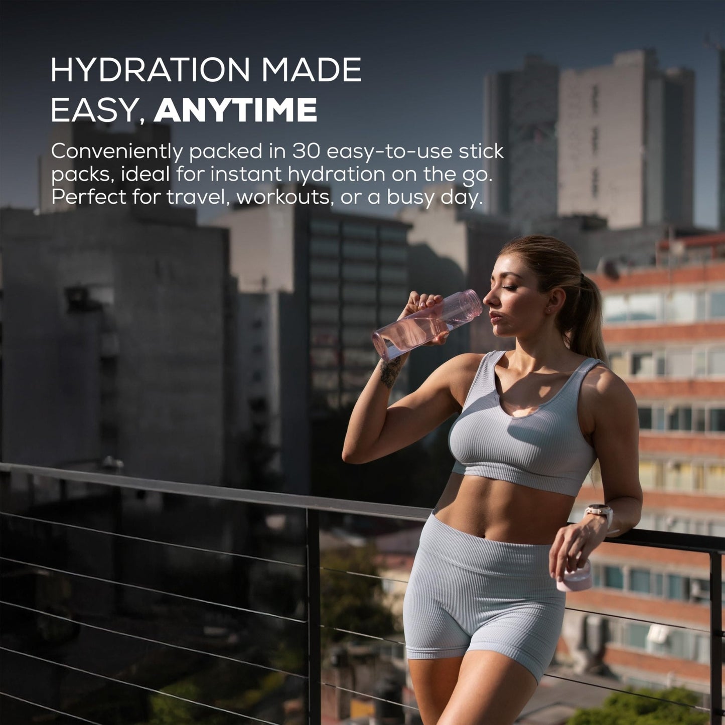 PURE TRIBE Instant Hydration Electrolytes Powder Packets with Magnesium & Salt – Zero Sugar Hydration Packets with 6 B Vitamins & Adaptogens - PrimeBioHealth - canada supplements