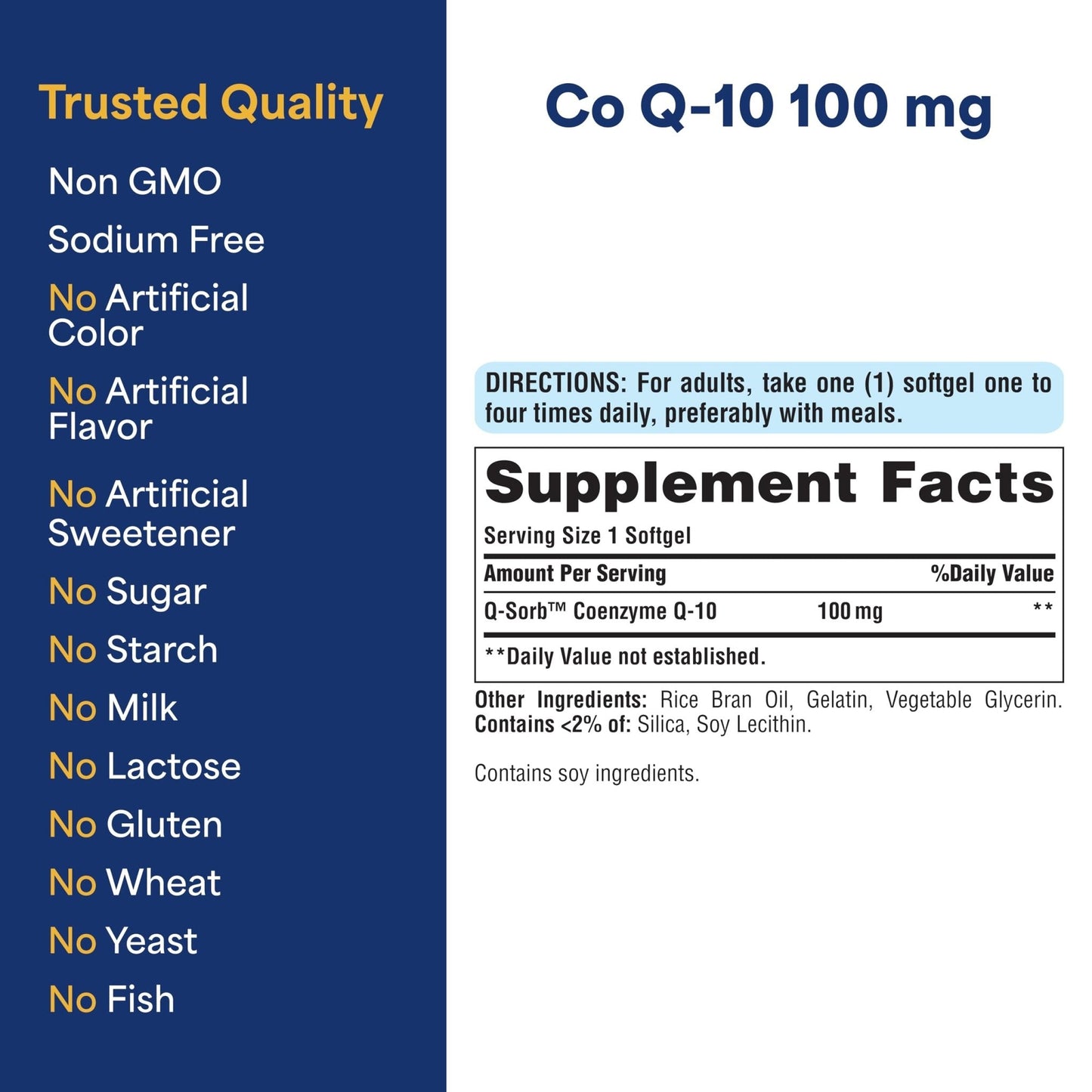 Puritan's Pride Coenzyme CoQ10 100mg, Dietary Supplement for Heart Health, Blood Pressure, Oral Gum Health, and Healthy Aging Support - PrimeBioHealth - canada supplements