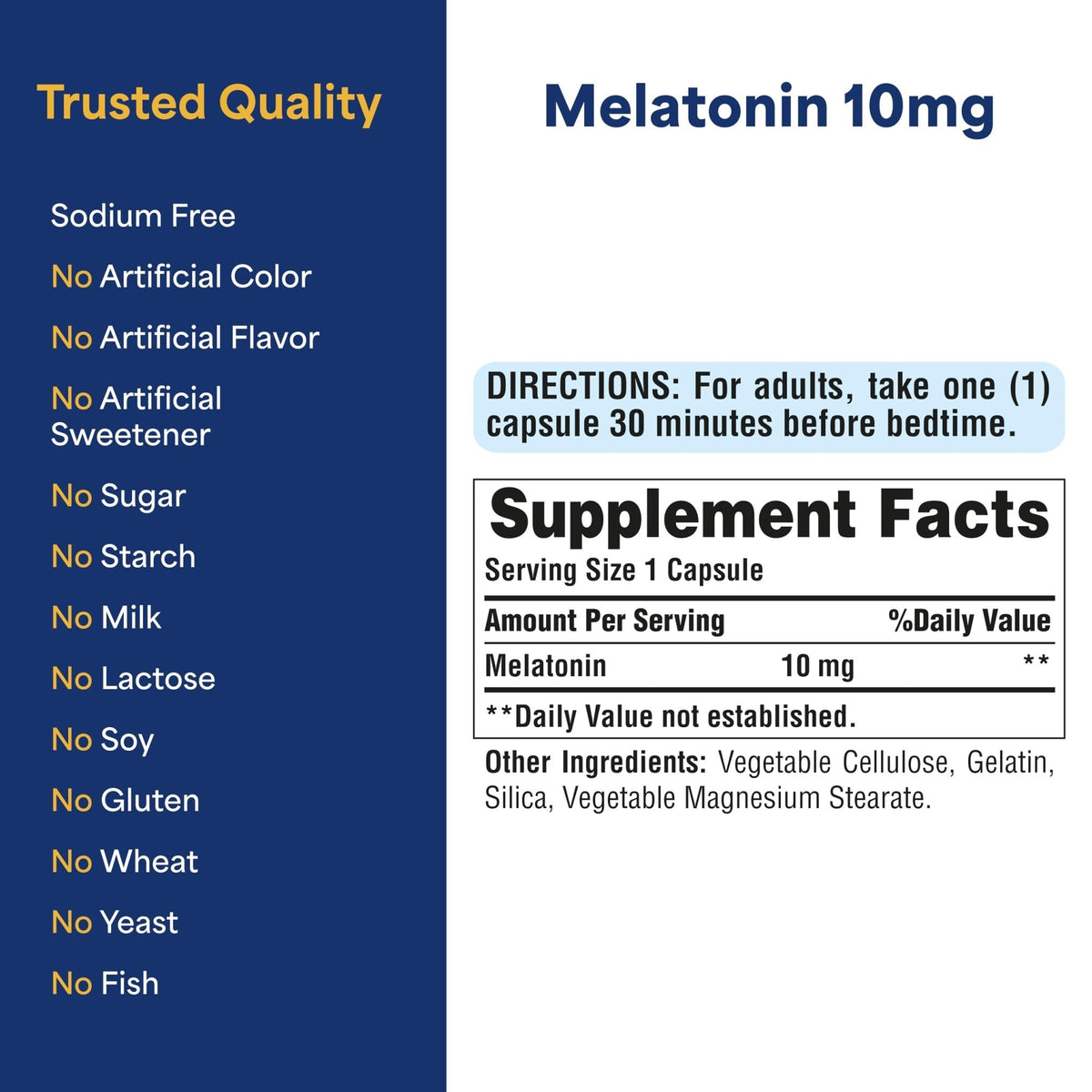 Puritan's Pride Premium Super Strength Melatonin 10mg Sleep Aid, Dietary Supplement for Sound, Restful, & Longer Sleep Support, 4 Month Supply, - PrimeBioHealth - canada supplements