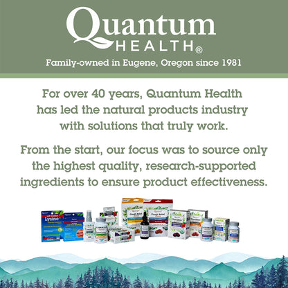 Quantum Health Super Lysine+ / Advanced Formula Lysine+ Immune Support with Vitamin C, Echinacea, Licorice, Propolis, Odorless Garlic - PrimeBioHealth - canada supplements