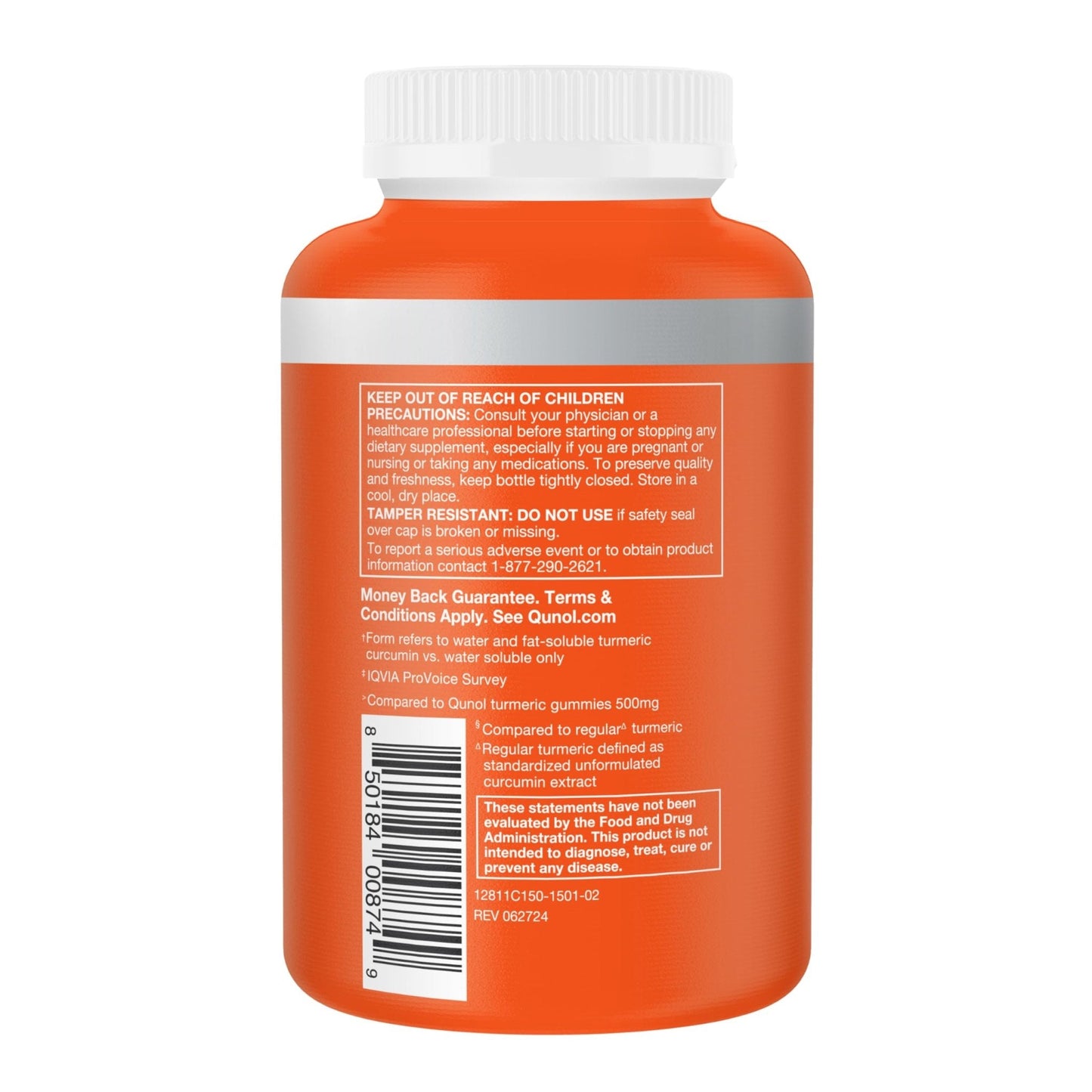Qunol Turmeric Curcumin Supplement, 1000mg with Ultra High Absorption, for Joint Support, Extra Strength Capsules, 150 Count - PrimeBioHealth - canada supplements