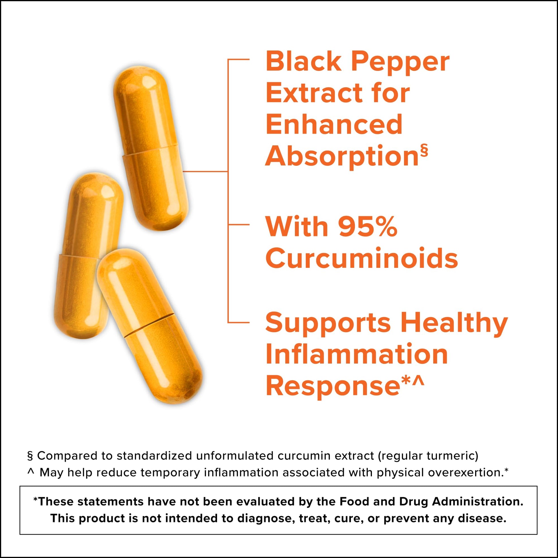 Qunol Turmeric Curcumin with Black Pepper & Ginger, 2400mg Turmeric Extract with 95% Curcuminoids, Extra Strength Supplement - PrimeBioHealth - canada supplements