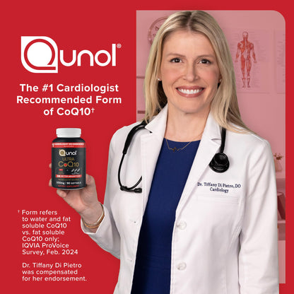 Qunol Ultra CoQ10 100mg Softgels- 3x Better Absorption, Antioxidant for Heart Health & Energy Production, Coenzyme Q10 Vitamins - PrimeBioHealth - canada supplements