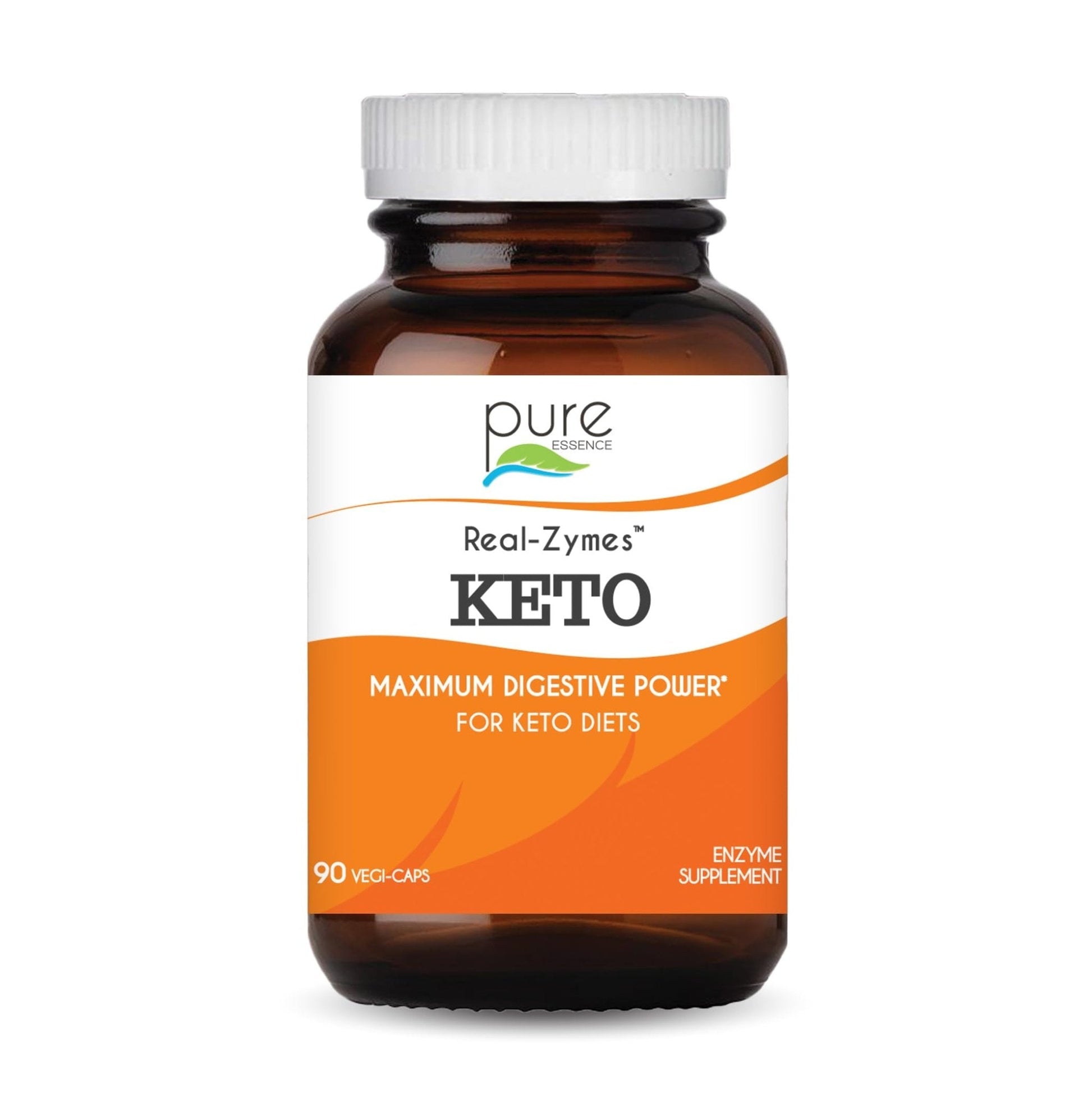 Real-Zymes™ KETO Digestive Enzymes Supplement with Probiotics for Better Digestion - Natural Support for Relief of Bloating, Gas, Belching, Diarrhea, Constipation, IBS, etc. - 30 Caps - PrimeBioHealth - canada supplements