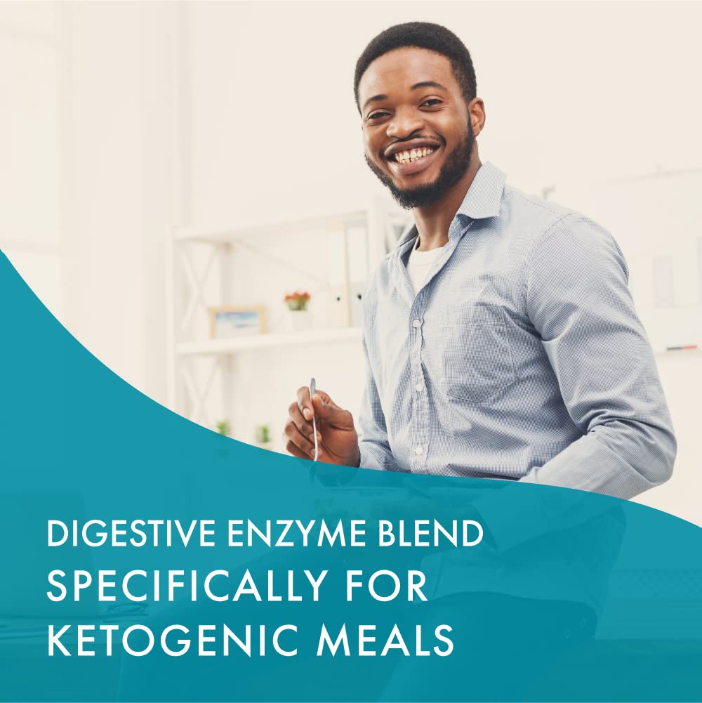 Real-Zymes™ KETO Digestive Enzymes Supplement with Probiotics for Better Digestion - Natural Support for Relief of Bloating, Gas, Belching, Diarrhea, Constipation, IBS, etc. - 30 Caps - PrimeBioHealth - canada supplements