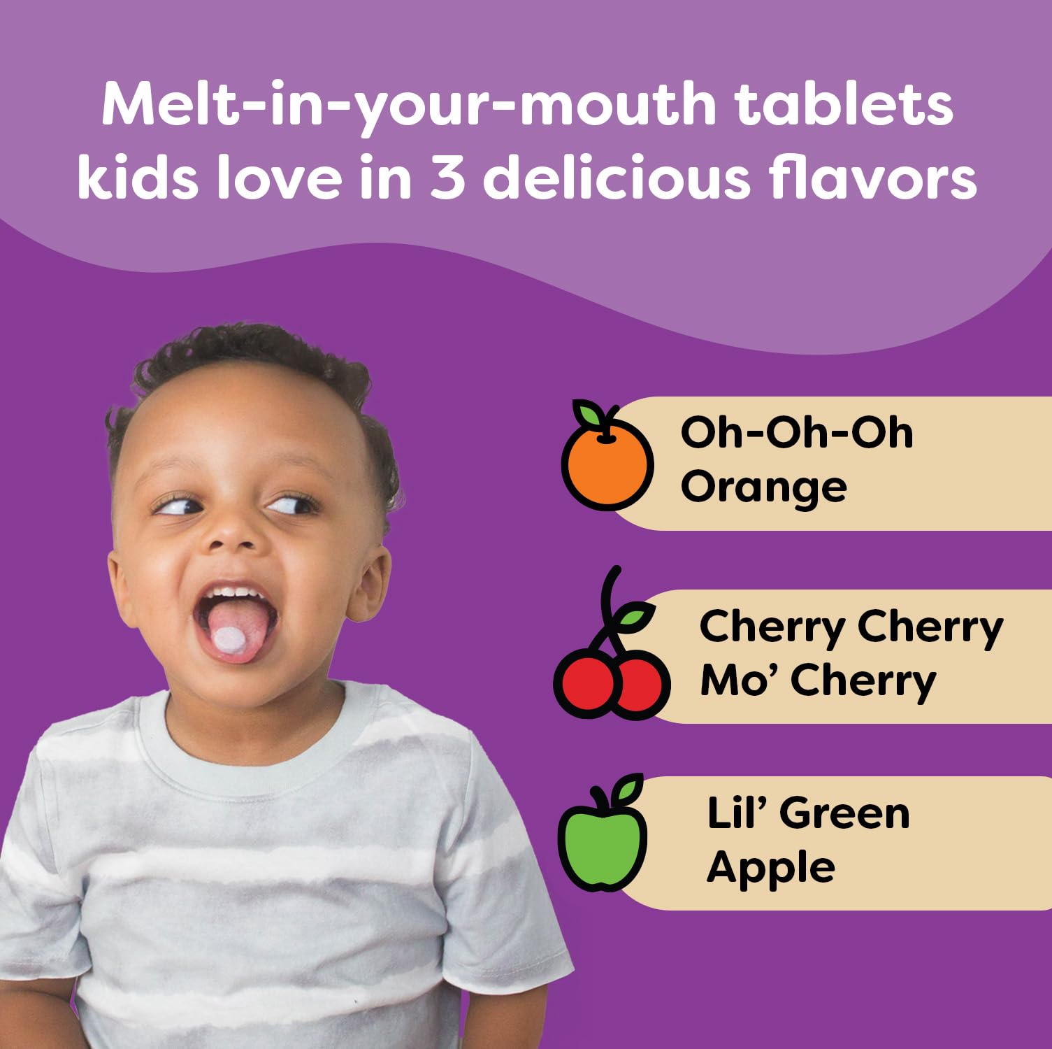 Renzo's Picky Eater Kids Multivitamin with Iron - Dissolvable Kids Vitamins with Iron, Zinc, Vitamin C, Vitamin D, E & K, Sugar-Free Melty Tabs, Cherry Flavor - PrimeBioHealth - canada supplements