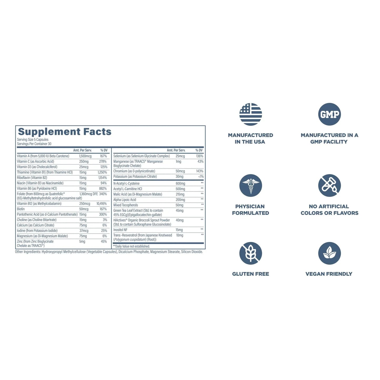 Revive MD Multi-Vitamin Supplement for Men & Women – Daily Multivitamin Supports Energy, Immunity & Overall Health with Essential Vitamins - PrimeBioHealth - canada supplements