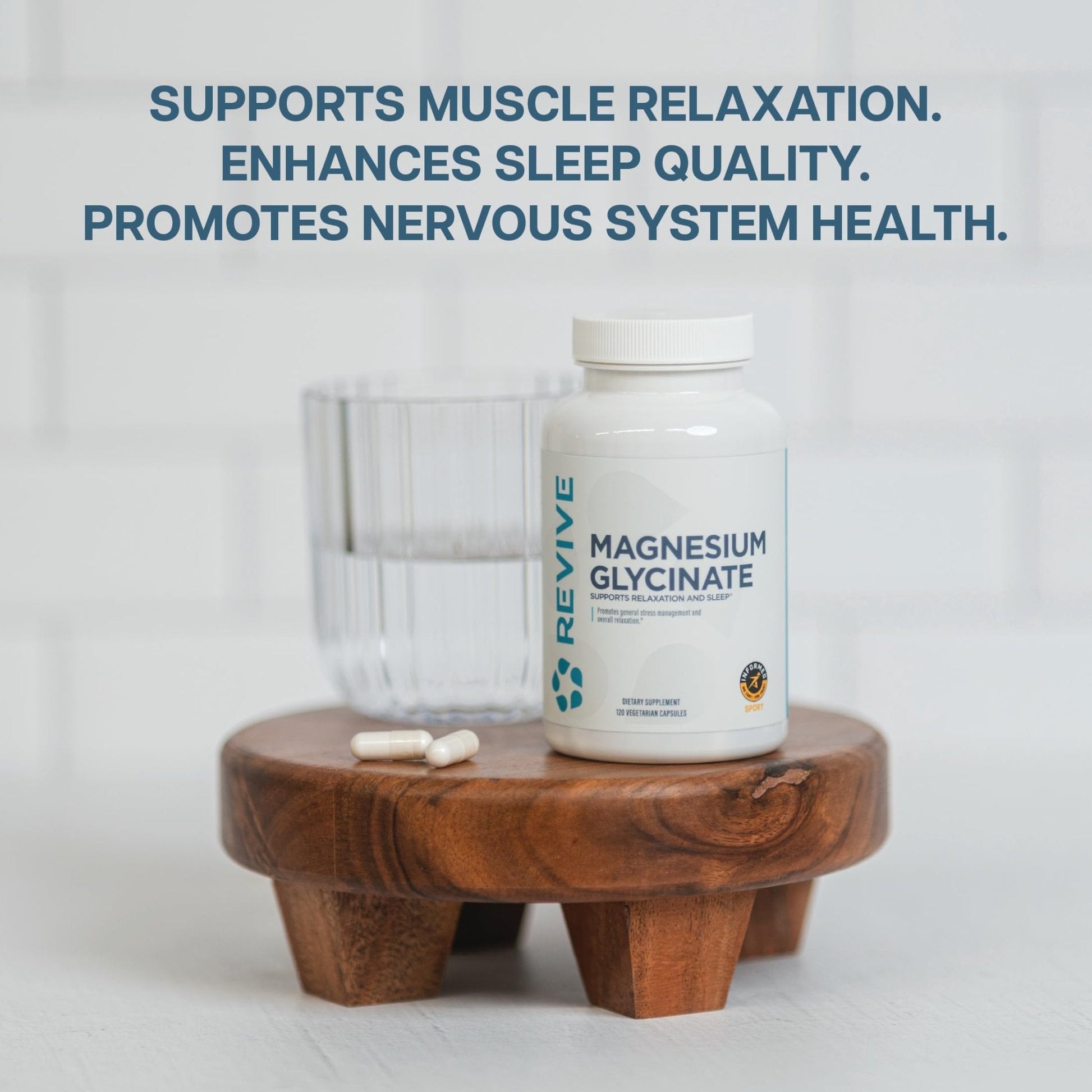 Revive MD Pure Magnesium Glycinate 200mg – High Absorption Supplement for Relaxation, Stress Relief, Sleep & Memory Support – Promotes Strong Bones - PrimeBioHealth - canada supplements