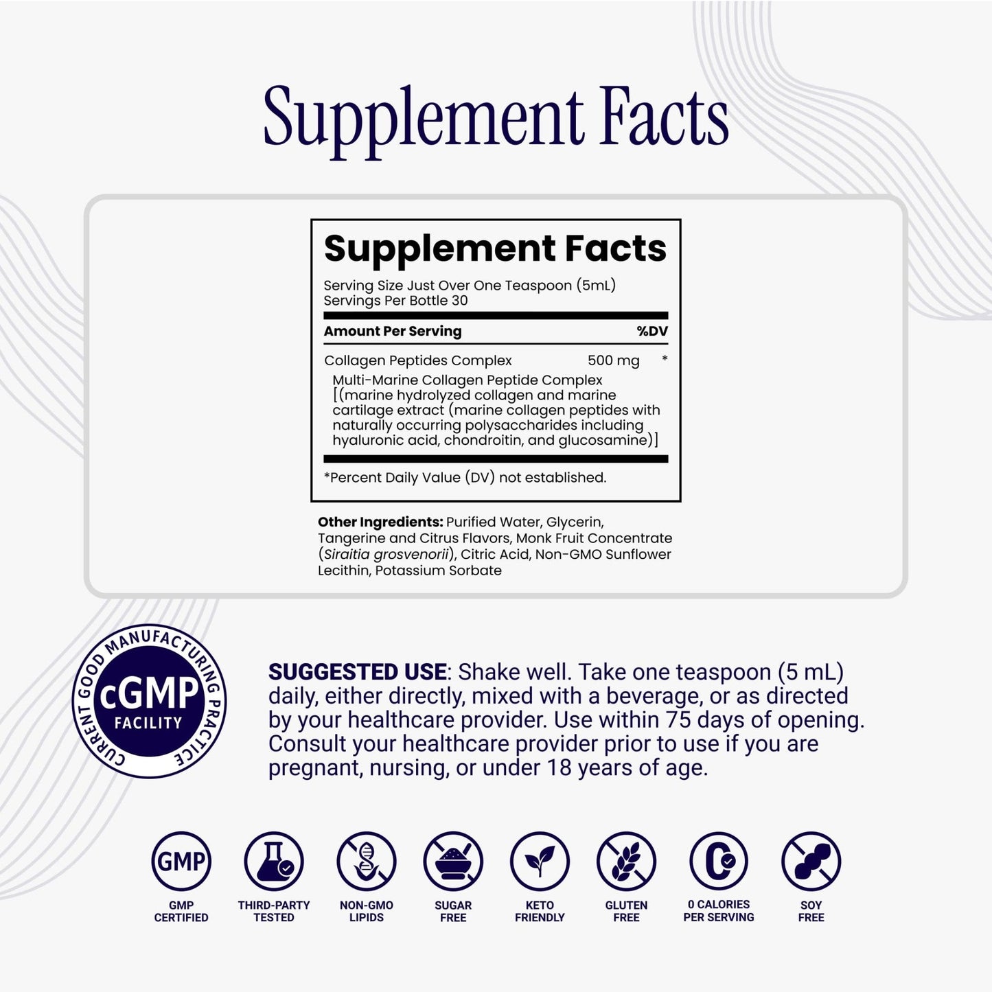 Rho Nutrition Liposomal Collagen Peptides - High-Absorption Liquid Collagen Supplement - Supports Skin Elasticity, Joint Health - PrimeBioHealth - canada supplements