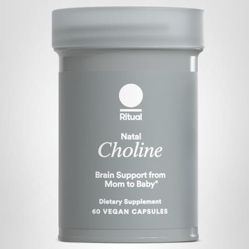Ritual Natal Choline Supplement - 550mg - to Support Baby’s Cognitive Function When Taken During Pregnancy and Postpartum Choline Content in Breastmilk - PrimeBioHealth - canada supplements