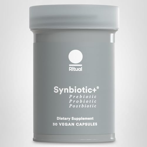 Ritual Synbiotic - Complete 3-in-1 Probiotic, Prebiotic, Postbiotic - for Women and Men - to Support Gut, Digestive Health, Regularity, Bloating - PrimeBioHealth - canada supplements
