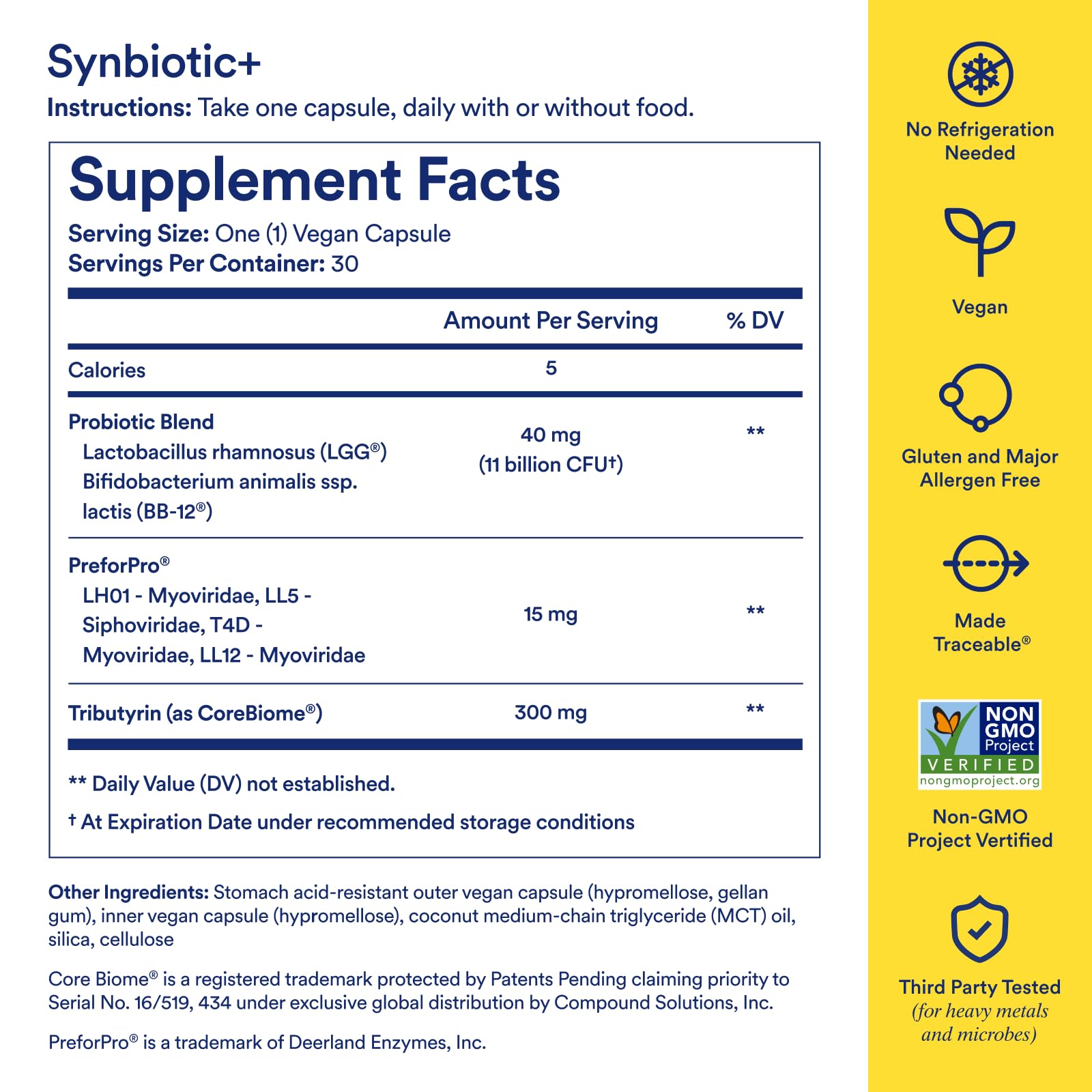 Ritual Synbiotic - Complete 3-in-1 Probiotic, Prebiotic, Postbiotic - for Women and Men - to Support Gut, Digestive Health, Regularity, Bloating - PrimeBioHealth - canada supplements