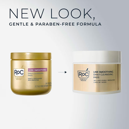 RoC Resurfacing Disks, Hypoallergenic Exfoliating Makeup Remover Pads for Wrinkles and Skin Tone, Hypo-Allergenic Skin Care - PrimeBioHealth - canada supplements