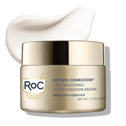 RoC Retinol Correxion Max Daily Hydration Anti-Aging Face Moisturizer with Hyaluronic Acid - PrimeBioHealth - canada supplements