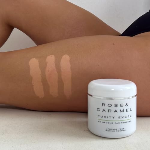 Rose & Caramel Purity Excel 60 Second Miracle Express Self Tan Remover & Exfoliating Tan Eraser Body Scrub 14.89 Fl Oz (440ml) - PrimeBioHealth - canada supplements