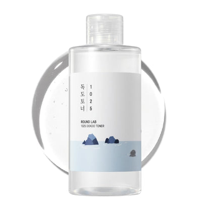 ROUND LAB 1025 Dokdo Toner 6.76 Fl Oz, Oil Control and Reduces Excess Sebum, Gentle Exfoliating Facial Toner, Deep Sea Water for Moisturization - PrimeBioHealth - canada supplements