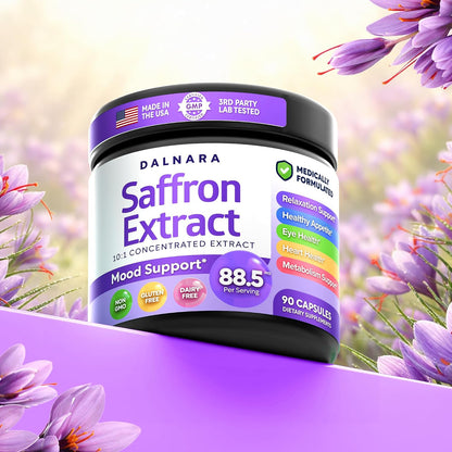 Saffron Supplements for Women 88.5mg Mood | Focus | Vision | Energy Support - PrimeBioHealth - canada supplements