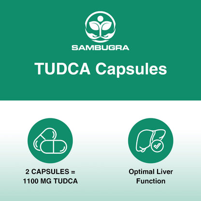 Sambugra TUDCA Liver Supplements 1100mg, 3rd Party Tested Ultra Strength Bile Salt TUDCA Supplement, Liver Support for Detox - PrimeBioHealth - canada supplements