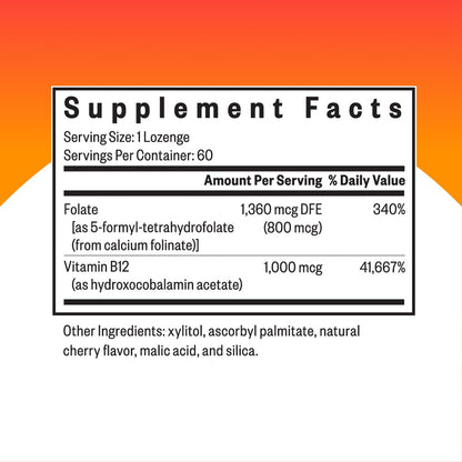 Seeking Health Hydroxo B12 with Folinic Acid - Supplement with Non-Methylated Form of Folate - Vitamin B12 Complex - PrimeBioHealth - canada supplements
